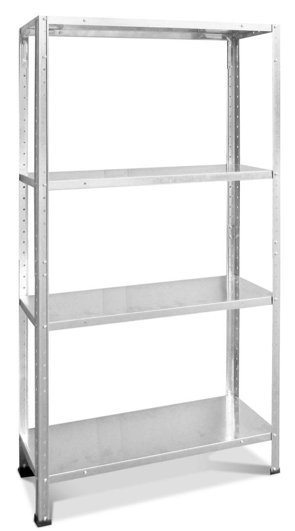 Стеллаж металлический 4 полки макс. 50 кг (70 x 30 x 137 см)  TOLSEN  СНЯТ С ПРОИЗВОДСТВА