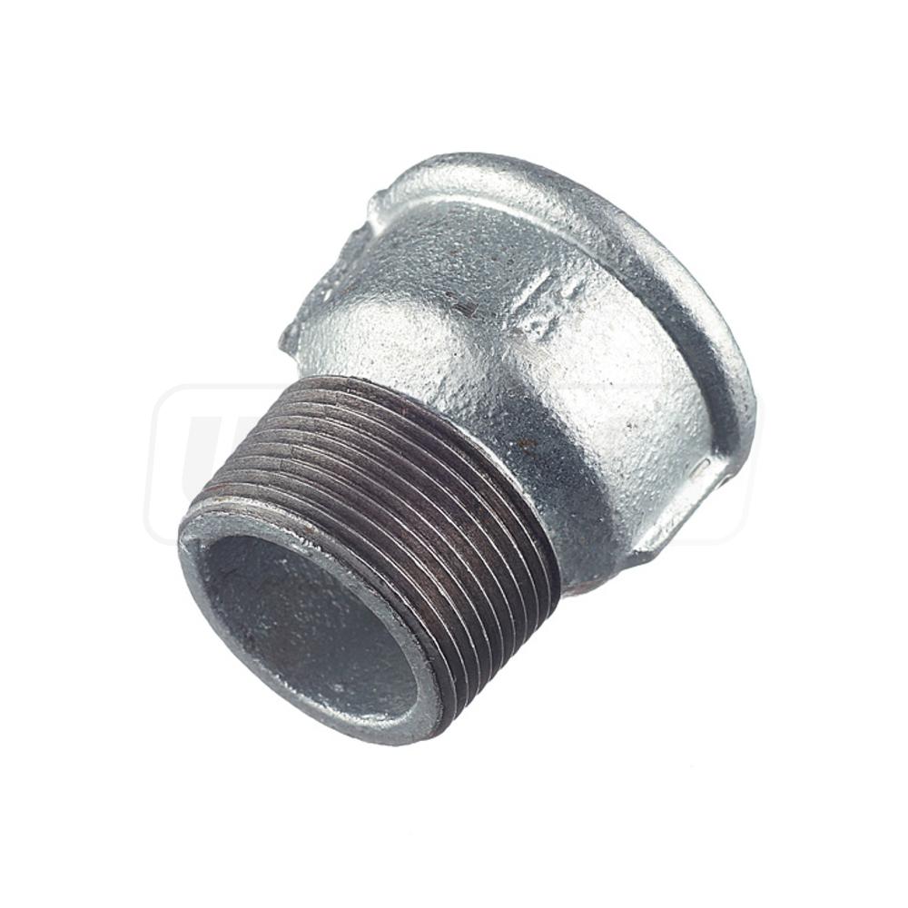 Reductie  D. 1/2" FE/FI prelungitor galvanizata L=10 mm