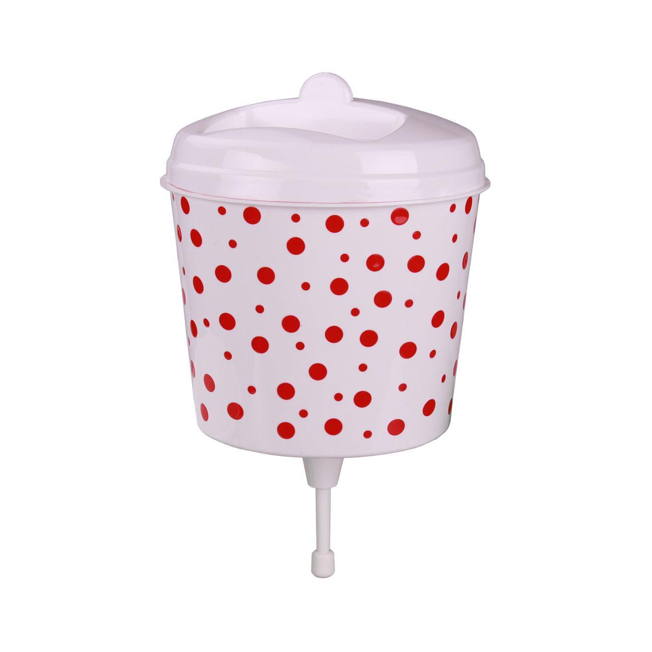 Умывальник-рукомойник  3 л Горошек (красный/белый) М4113