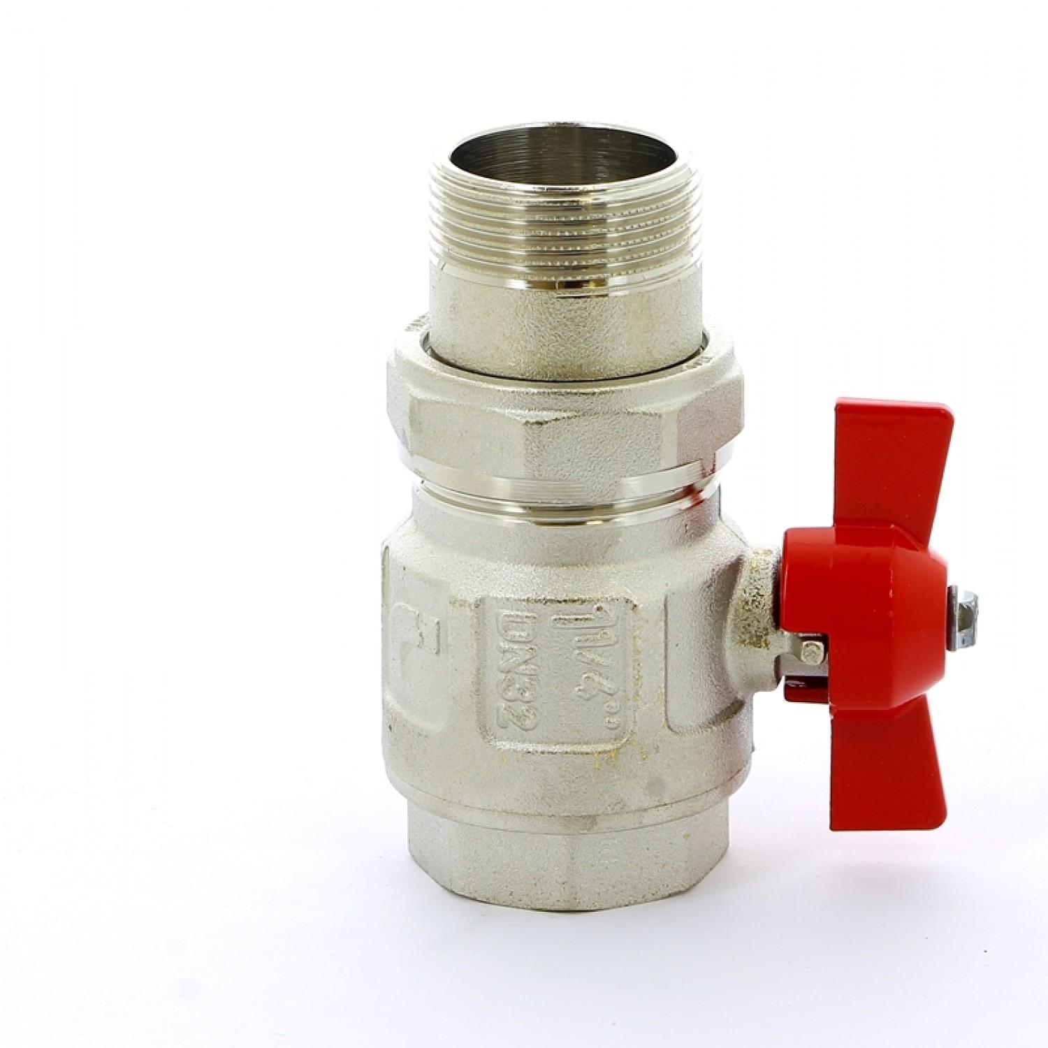 Robinet bila cu olandez D. 1.1/4" FE/FI PN30 IDEAL  ITAP