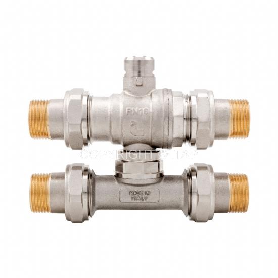 Vana de amestec cu 4 cai D.  3/4" FE PN16 Art. 986  ITAP