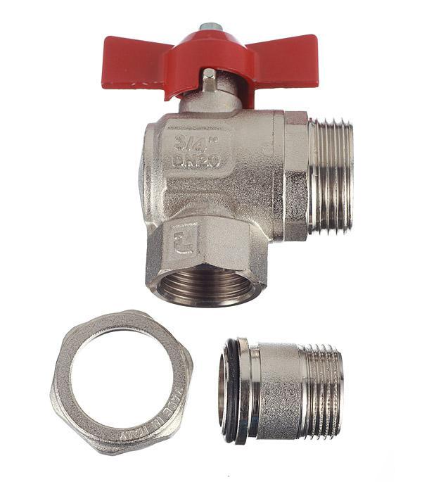 Robinet coltar bila cu olandez D.  3/4" FE/FI PN40 IDEAL 298  ITAP