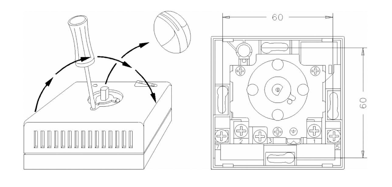 Termostat mecanic ON/OFF 820CS ITAP