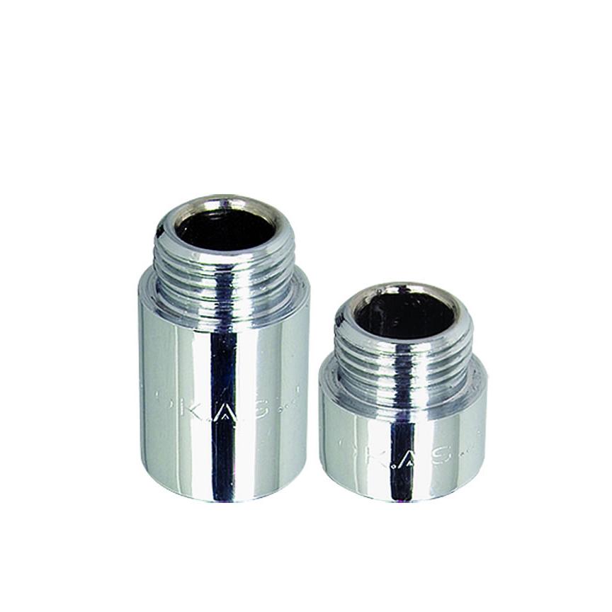 Reductie prelungitor D. 1/2" FE/FI alama nichelata 25 mm  KAS