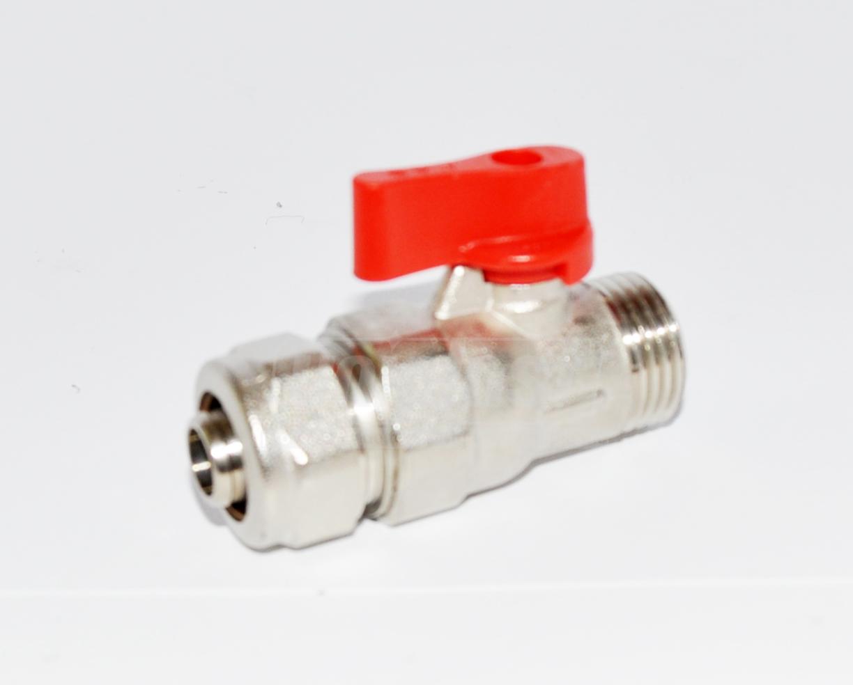 Robinet PEX-AL D. 16 x 1/2" FE  KAS