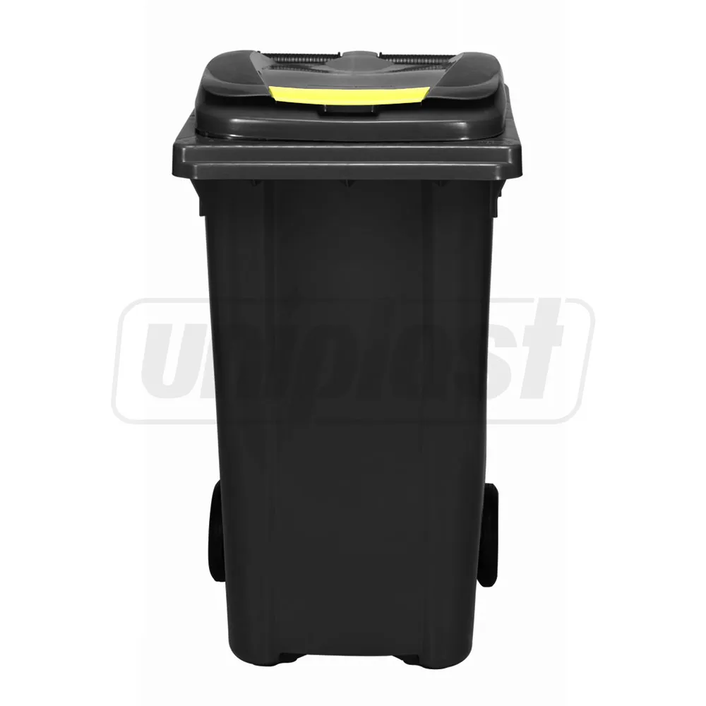 Cos pentru transportarea deseurilor  240 L pe roti (negru) UNI