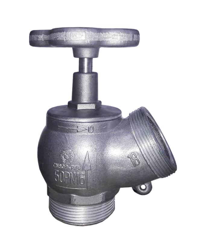 Robinet hidrant fara racord D. 2" FE/FE, aluminiu PL