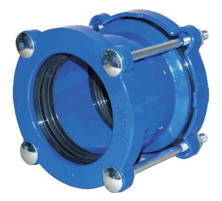 Mufa flansa Jafar D.300 (315-349) PN16 pentru tevi de otel si fonta tip 9151