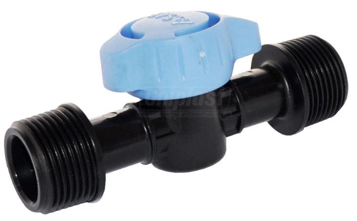 Robinet cilindric D. 1/2"x1/2" FE/FE PN4  SAB