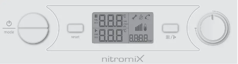 Centrala termica cu condensare DEMRAD Nitromix cu cos de fum P24