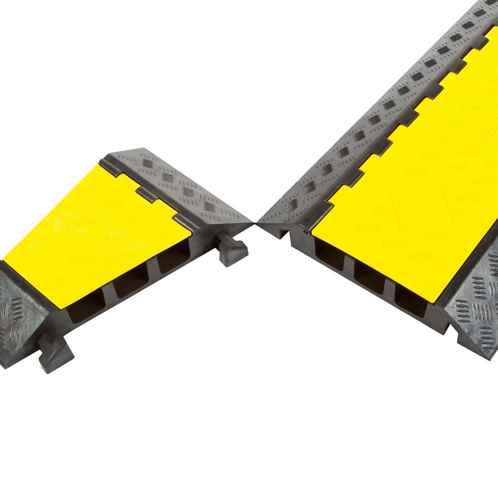 Угол для кабель-канала, трехсекционный, 600x600x75 мм B125 CP03