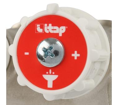 Коллектор D.  3/4" М/П x 1/2" П 3 выхода (с вентилями) PN10 465  ITAP