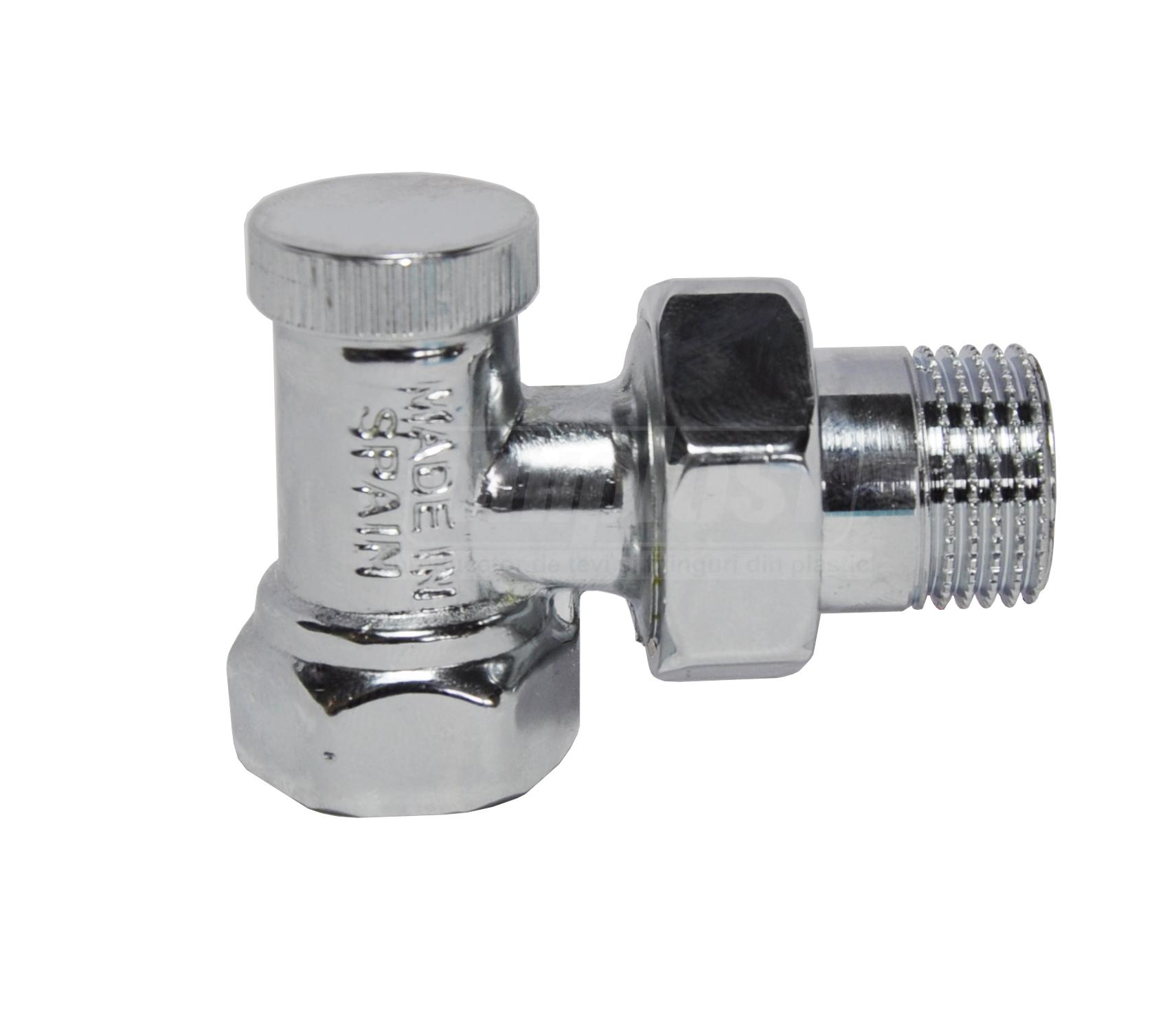 Robinet calorifer coltar Retur D. 1/2" FI/FE cromat  ARCO