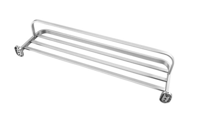 Suport prosoape baie (dreptunghiular) inox (65 x 20 cm)