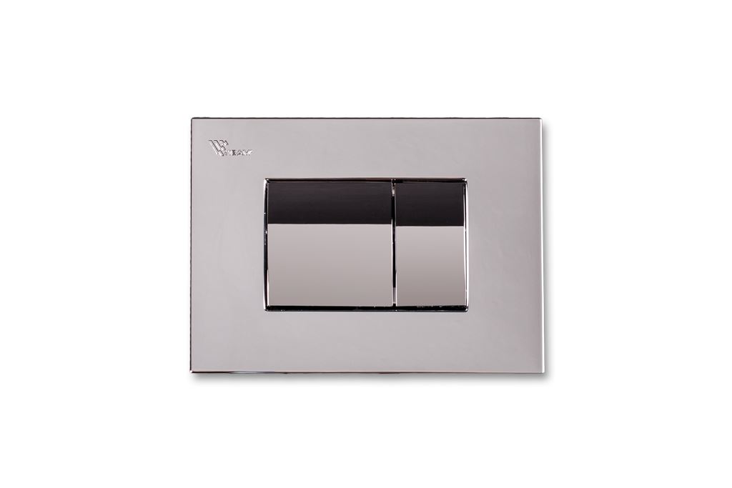 Кнопка смыва двойная AGORA (хром)  VISAM (Снят с производства на Efes)