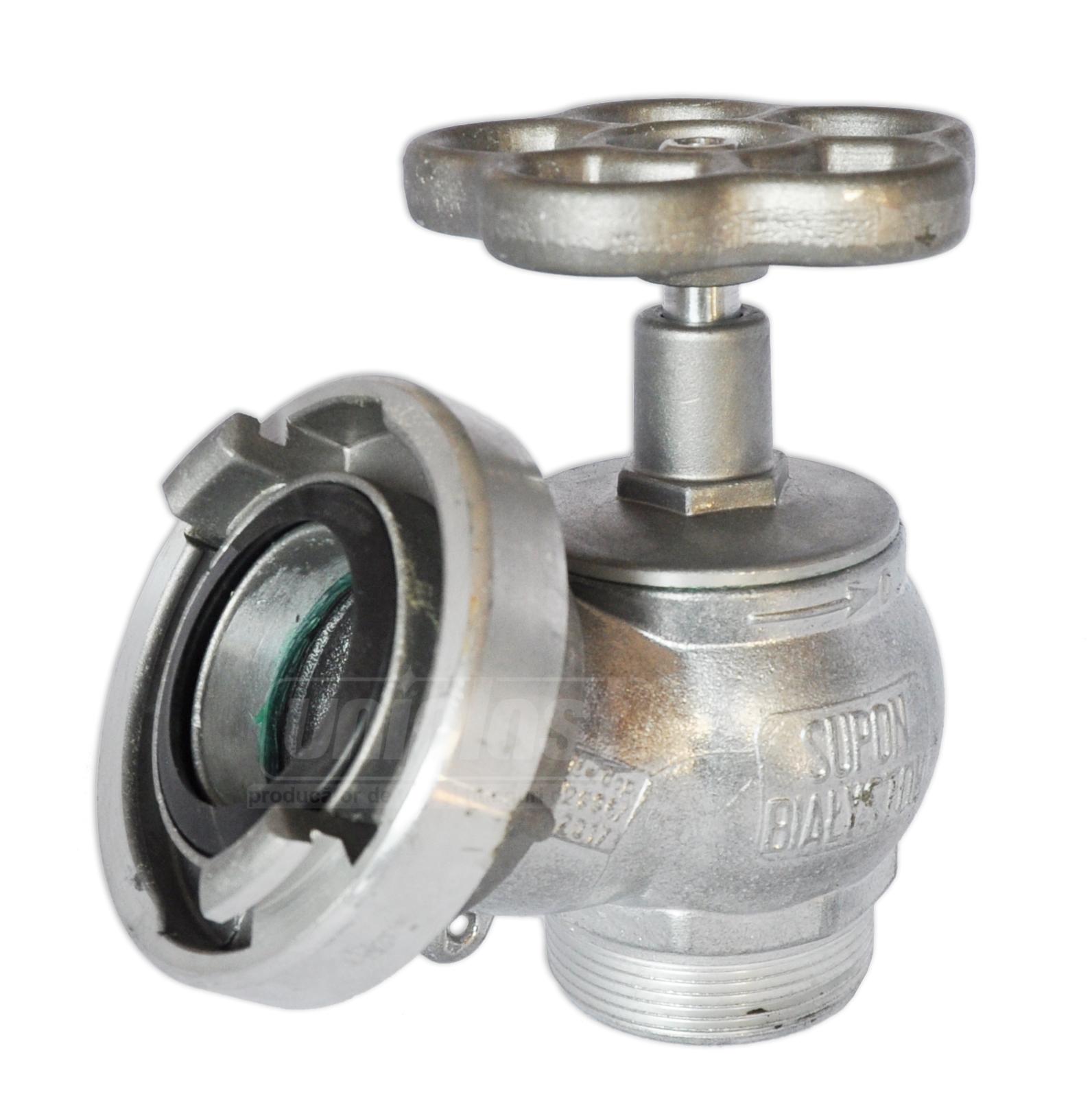 Robinet hidrant D. 2" FE cu racord fix, aluminiu STORZ PL