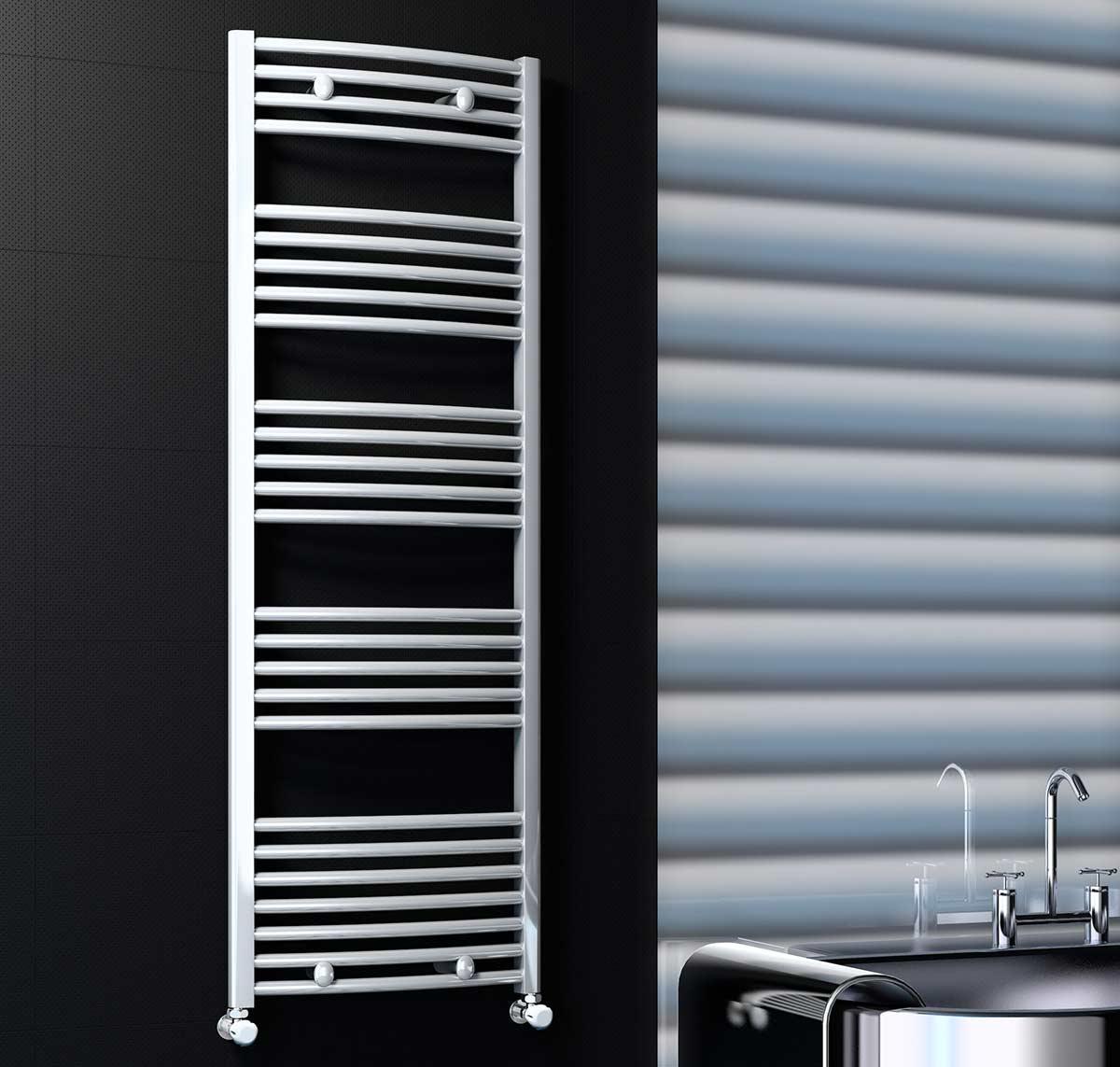 Uscator de prosoape 400 x 800 mm Curved (crom) Haiti RADIVA