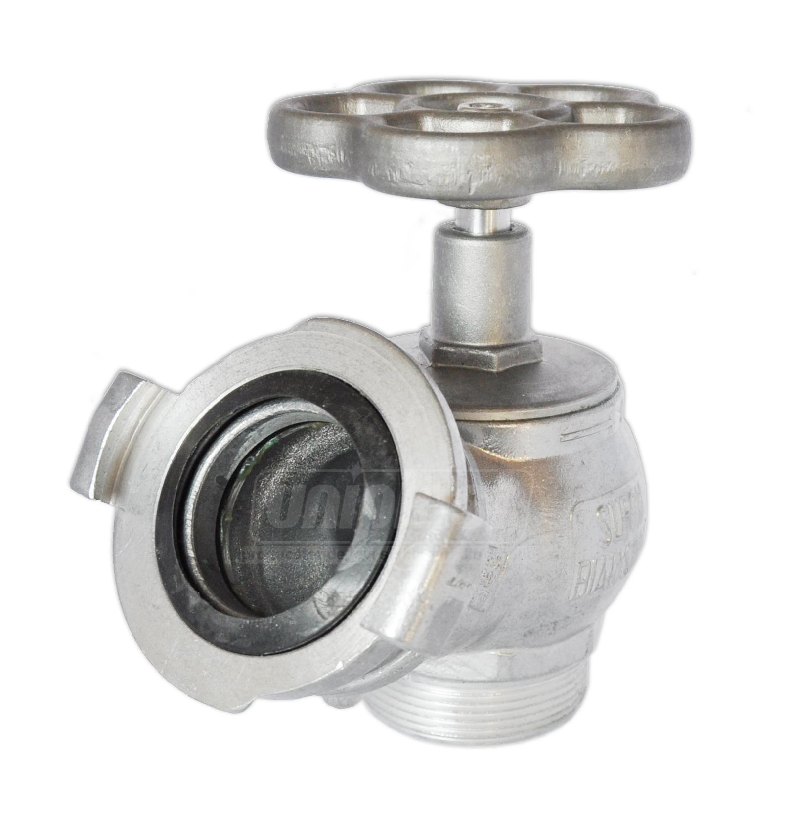 Robinet hidrant D. 2" FE cu racord fix, aluminiu GOST PL