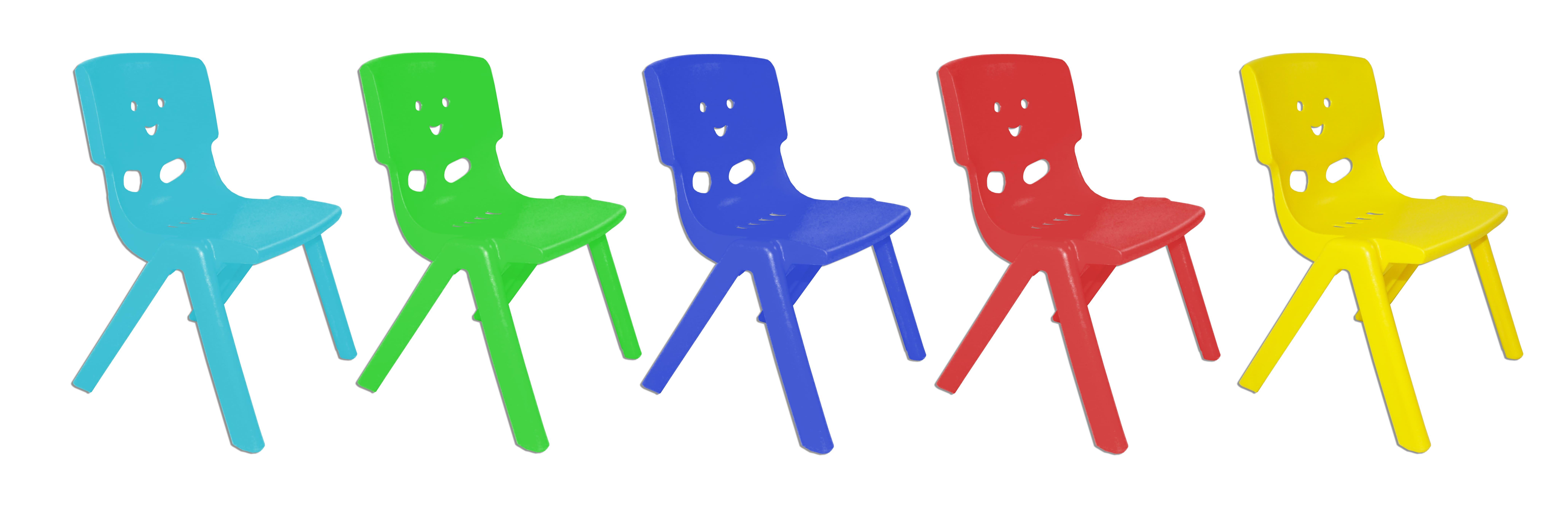 Scaun pentru copii din plastic in asortiment (la comanda)