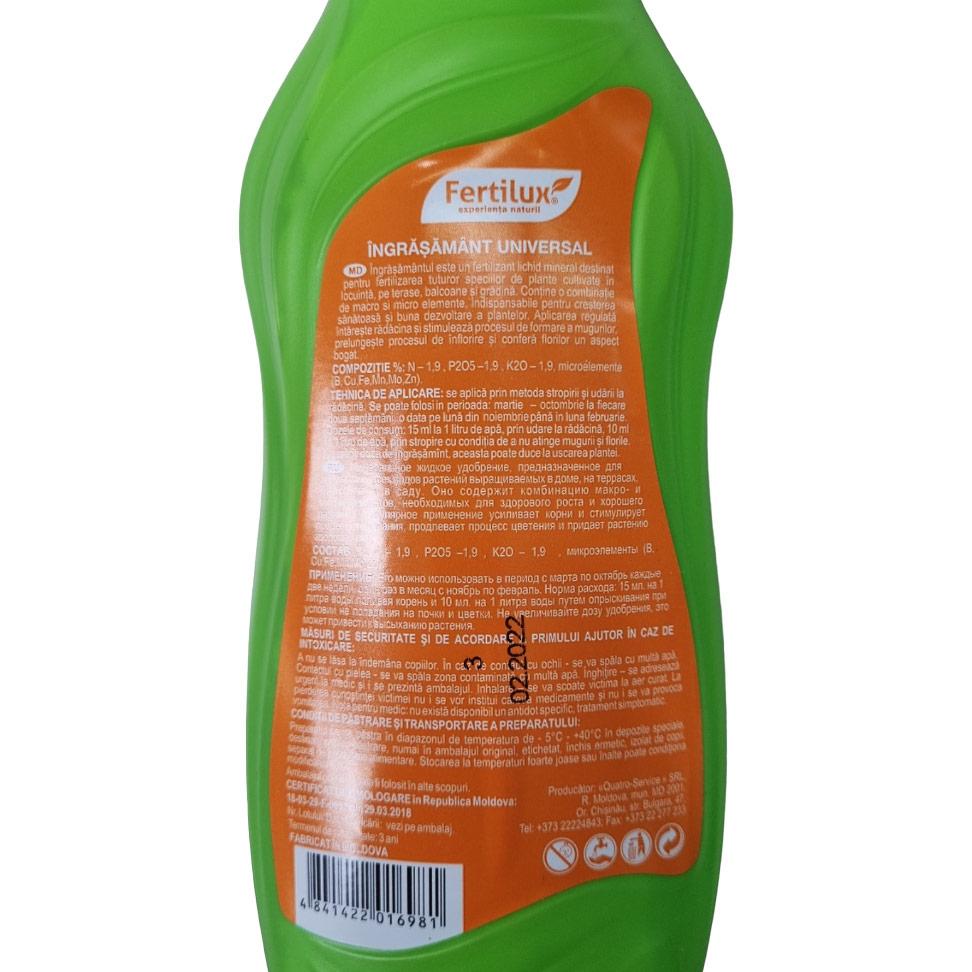 Ingrasaminte minerale universal 0.5 L  FERTILUX