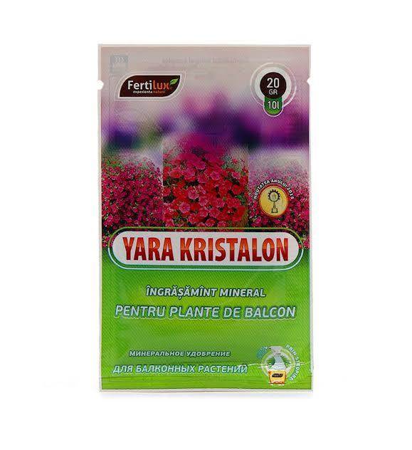 Удобрение минеральное для балконных растений Kristalon 20 г  FERTILUX
