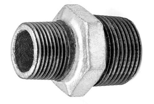 Niplu redus D. 1.1/2" x 3/4" galvanizat