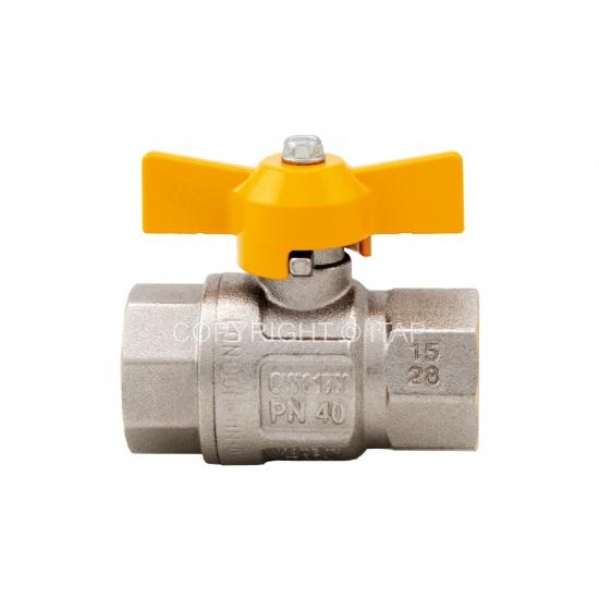 Robinet bila D.  3/4" FI/FI "GAZ" PN40 fluture 068B034  ITAP