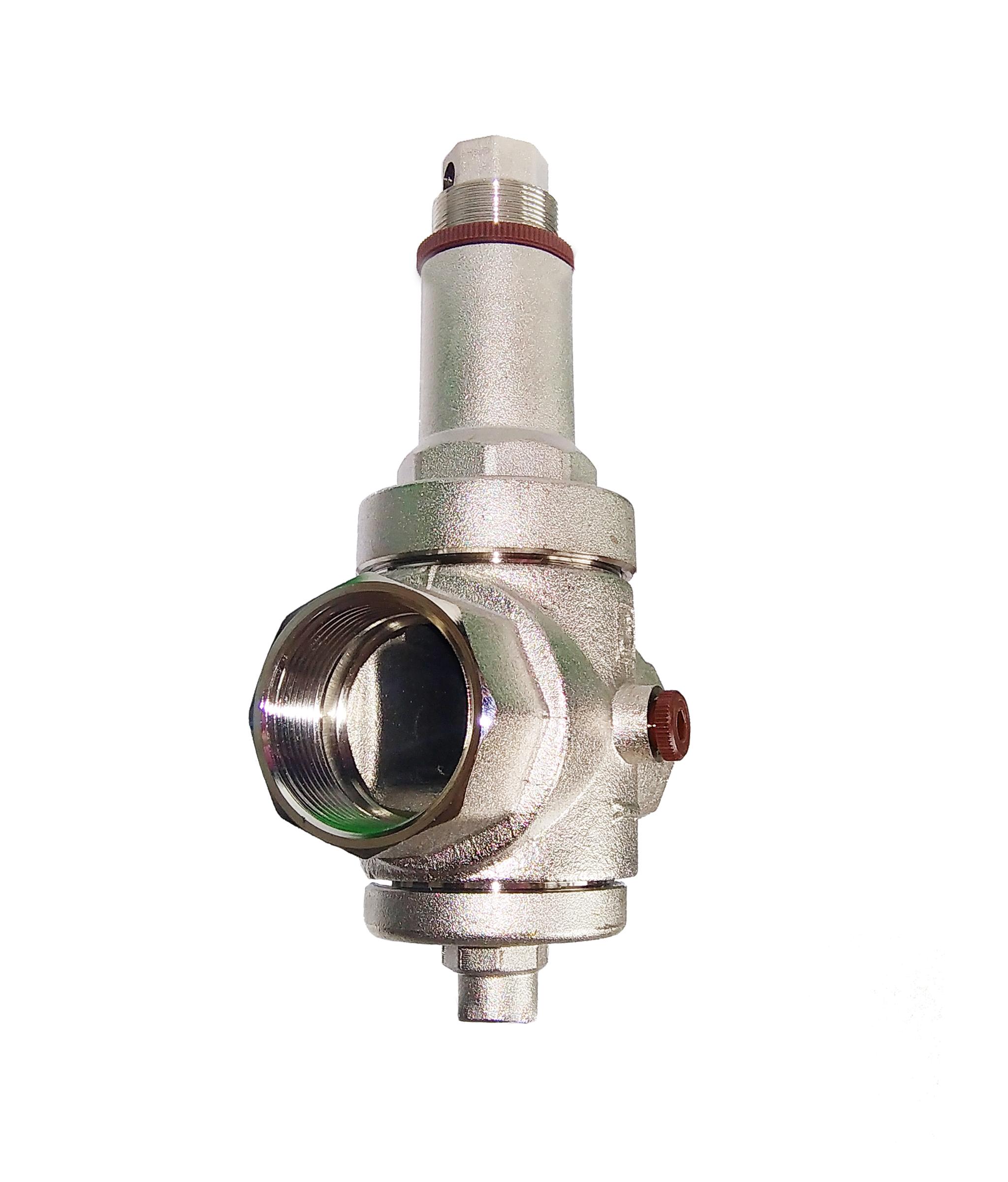 Reductor de presiune EUROPRESS D. 1.1/2" FI/FI PN25 cu 2 iesiri laterale pentru manometru D. 1/4" Art. 143  ITAP