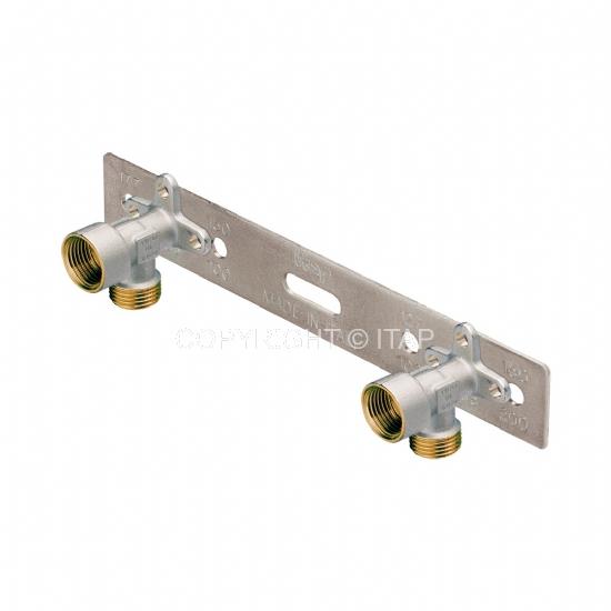 Suport baterie cu coturi alama D. 1/2" FE/FI PN20 (reglabil) 578  ITAP