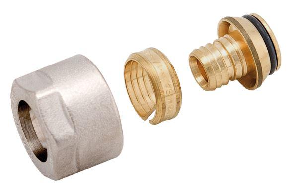 Adaptor colector PEX D. 16 x 3/4" (2 mm) (GERPEX EUROCON) PN10 595P  ITAP