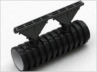 Конус с решеткой чугун, для дренажной системы FUNNEL D.110 L=500 мм H=300 мм B=75 мм MUFLESYSTEM