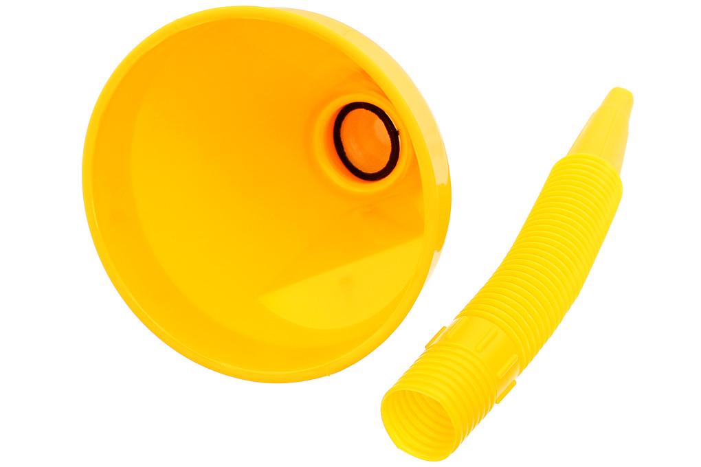 Palnie auto cu sita, plastic D.145 (galbena)  TOLSEN