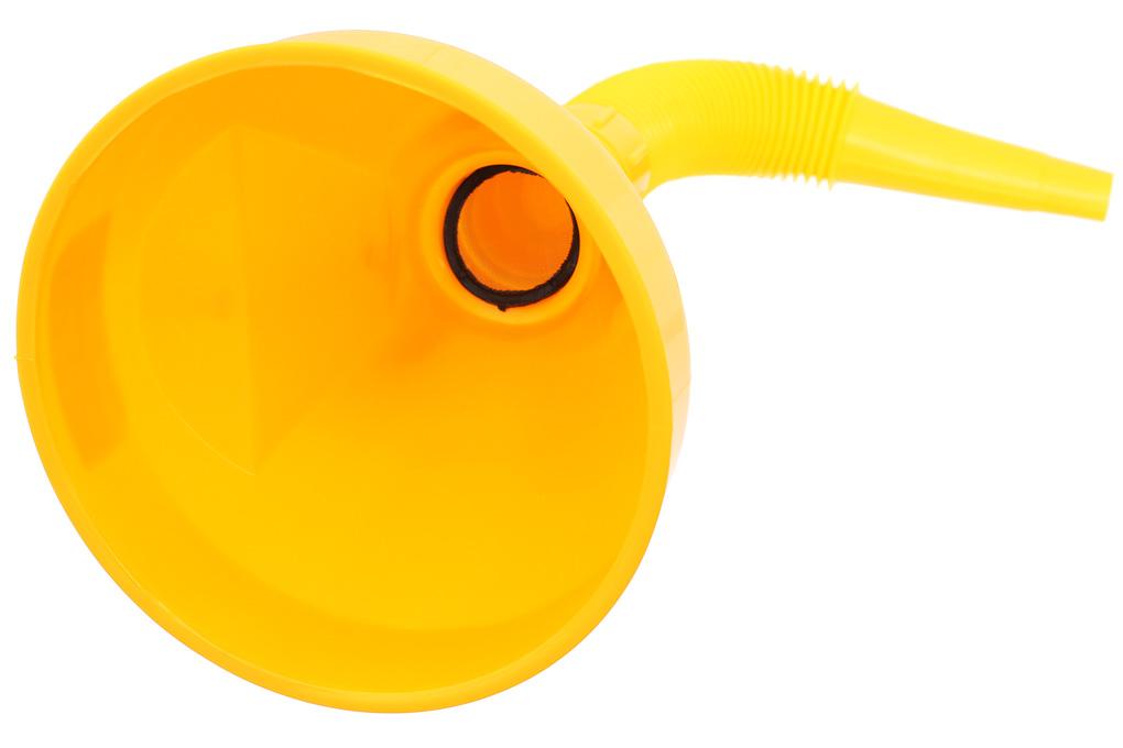 Palnie auto cu sita, plastic D.145 (galbena)  TOLSEN