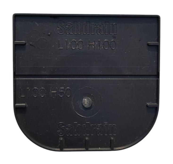 Dop-scurgere pentru rigola PP 100x100 mm D. 75 (Art. 50011010075) SAB