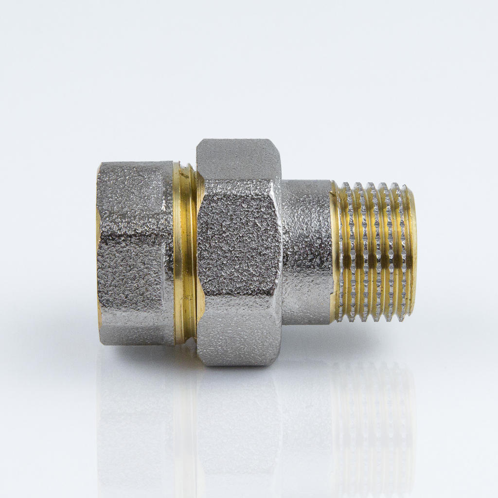 Olandez direct D. 1.1/2" FE/FI alama nichelata SK (RU)