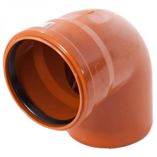 Отвод ПВХ D.315 / 90° (наружный) EL