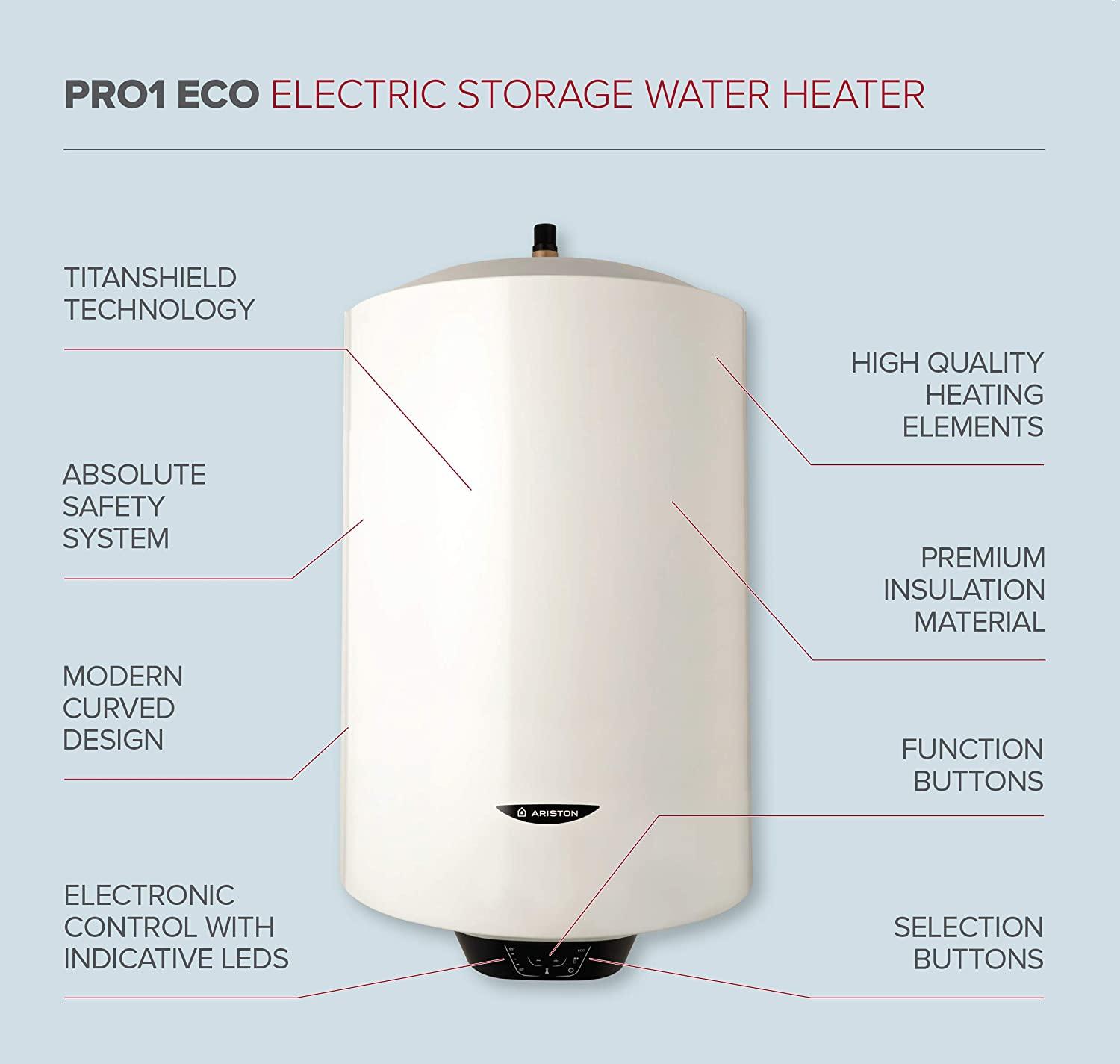 Boiler electric ARISTON PRO1 ECO EVO 50 L 1.8K PL EU (25-4411e)
