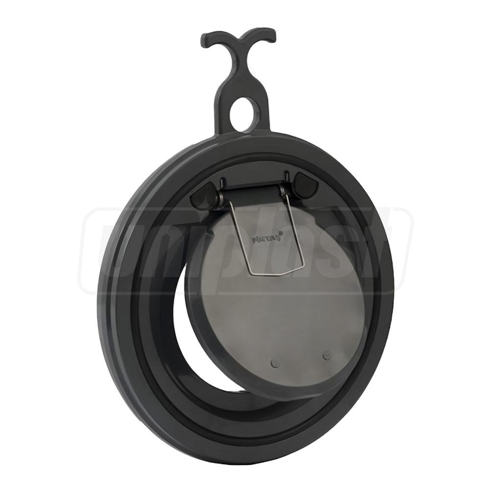 Clapeta de sens cu clapa tip Sandwich PVC lipire pentru flanse D.160 Art. 221  PIMTAS