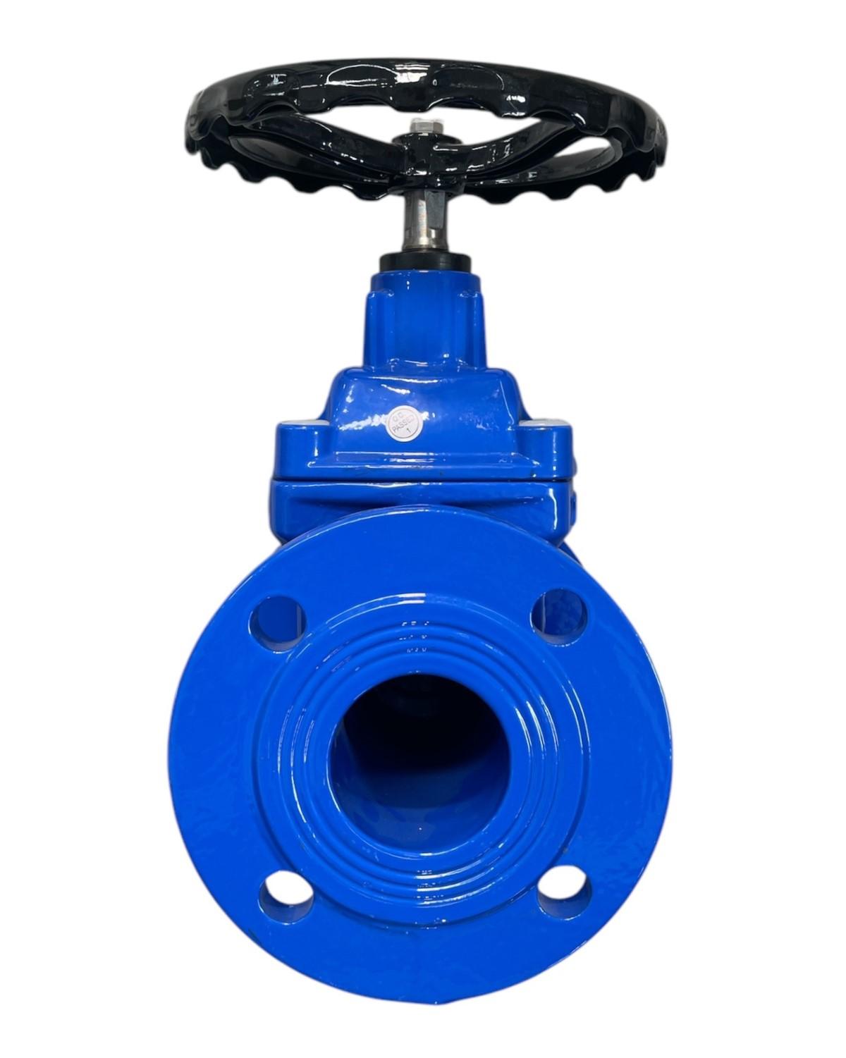 Задвижка чугунная D. 65 PN16 обрезиненный клин EN558 (Serie 14) (L=170 мм) (4 отверстия)  WATO