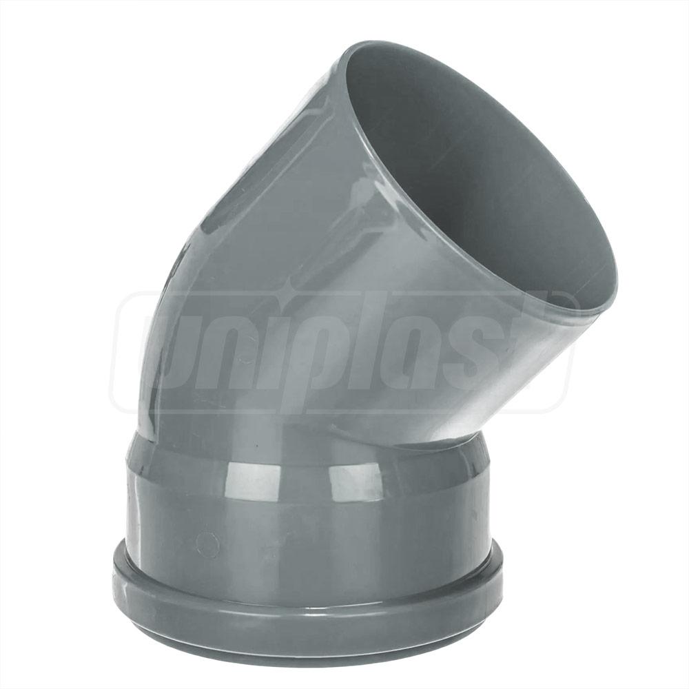 Отвод ПП D.110 / 45°  UNIPLAST