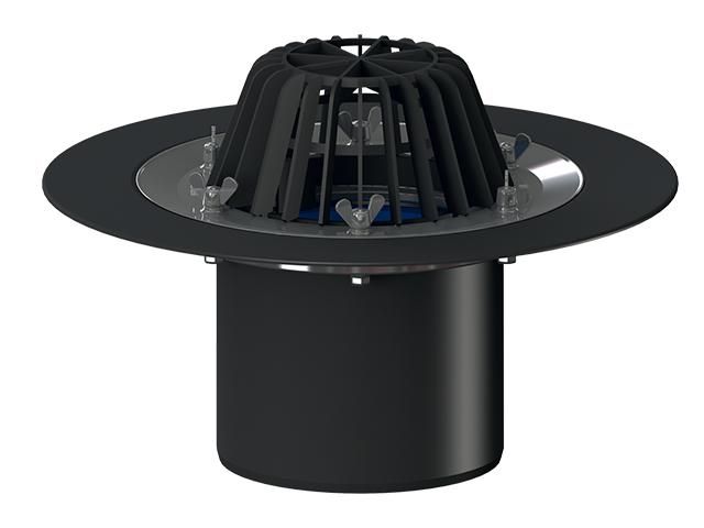 Gura de scurgere verticala D.160 Q=14.1 L/s HL62/5 HL