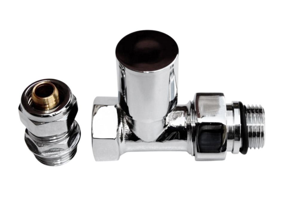 Robinet calorifer drept Tur PEX D. 1/2" FE x 16 (demontabil) crom 01052K1  RADIVA