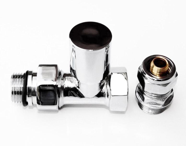 Robinet calorifer drept Tur PEX D. 1/2" FE x 16 (demontabil) crom 01052K1  RADIVA