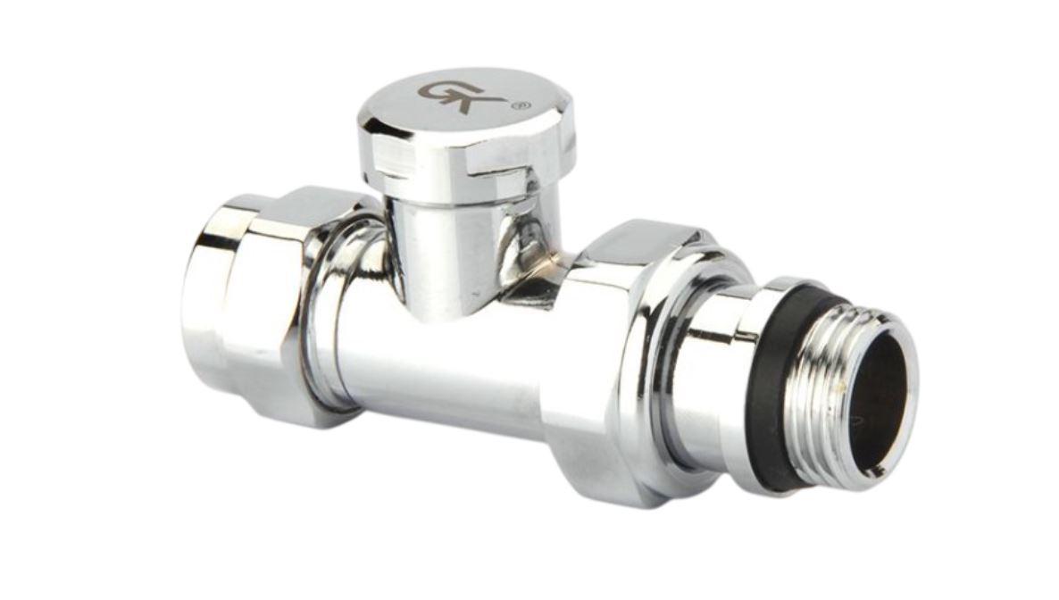 Robinet calorifer drept Retur PEX D. 1/2" FE x 16 crom 130179 GK