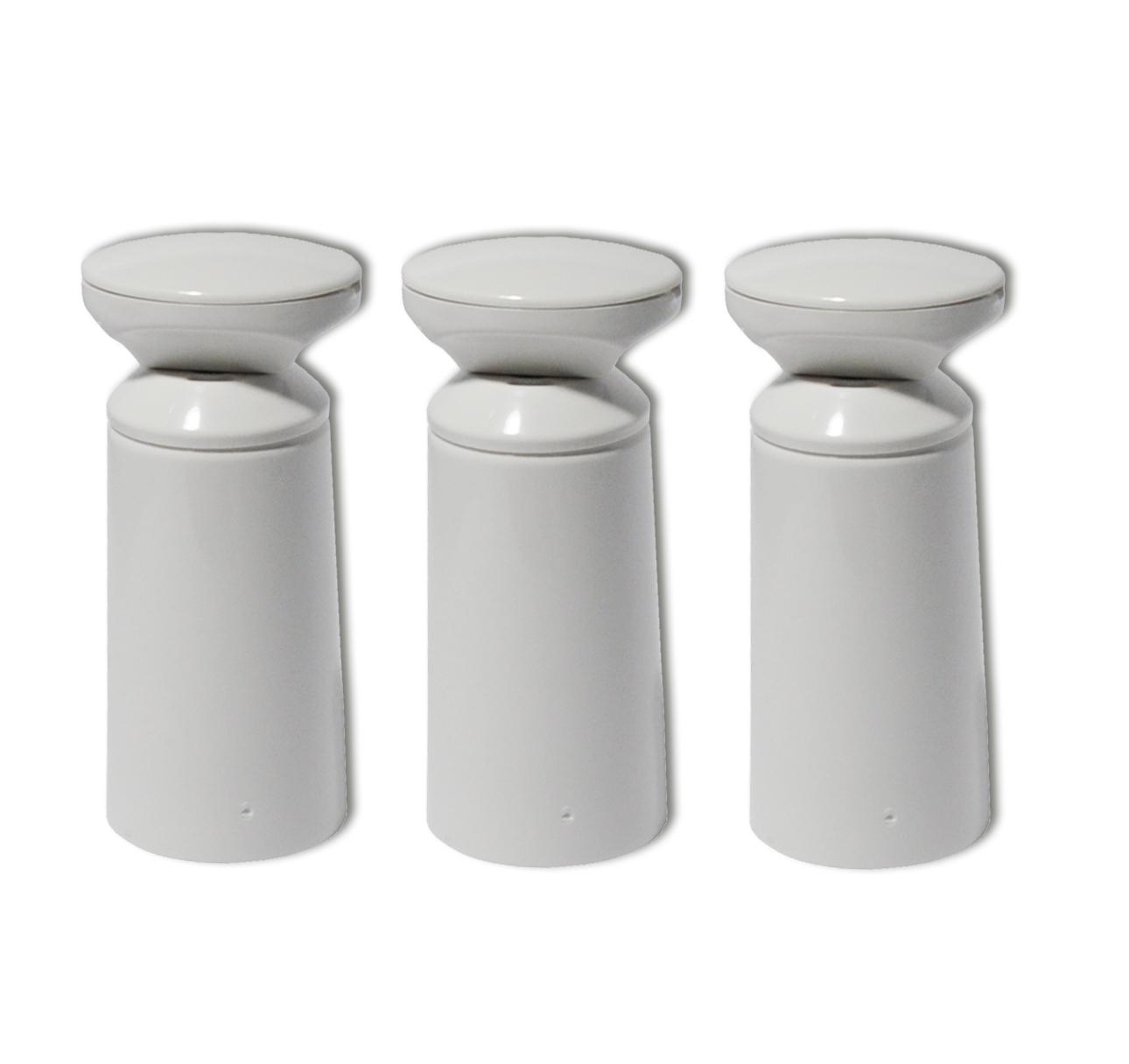 Set din 3 fixage pentru uscator (alb)  RADIVA