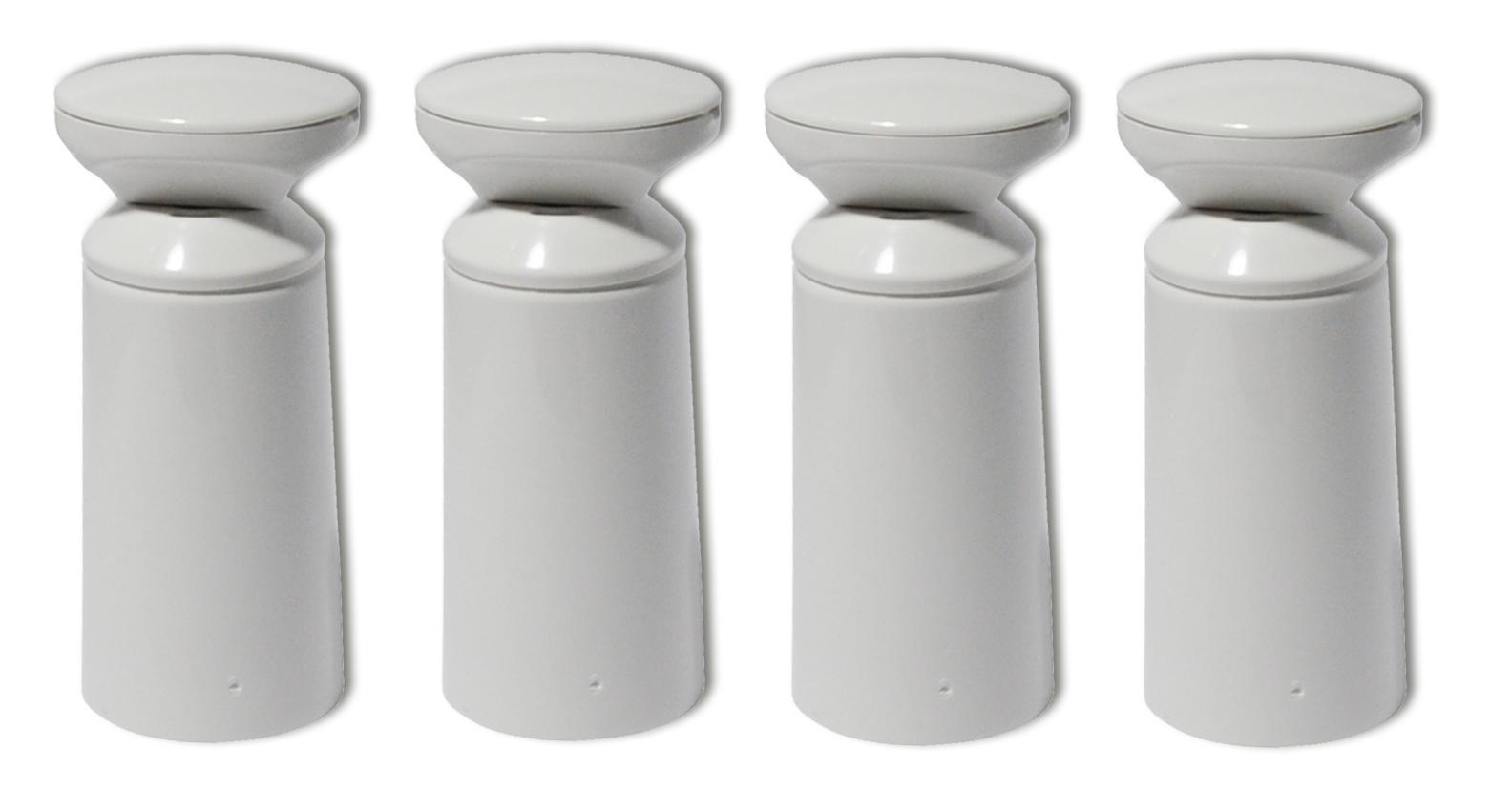 Set din 4 fixage pentru uscator (alb)  RADIVA