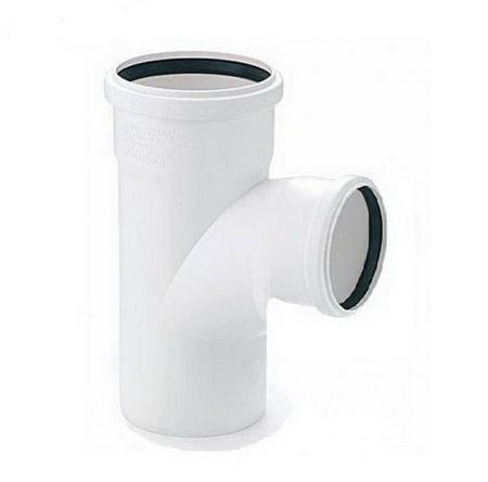 Ramificatie PVC D.160 x 110 / 90° (alba) EGEPLAST
