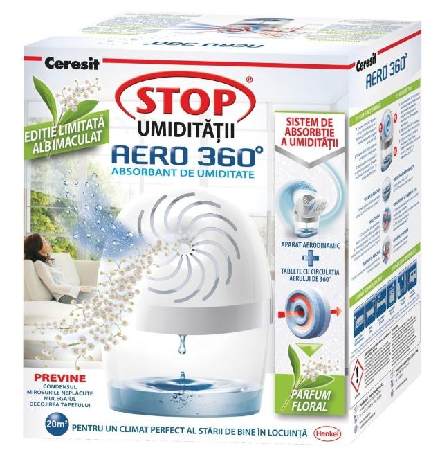 Aparat Absorbant Umiditate AERO 360° (alb) 20 m²  CERESIT