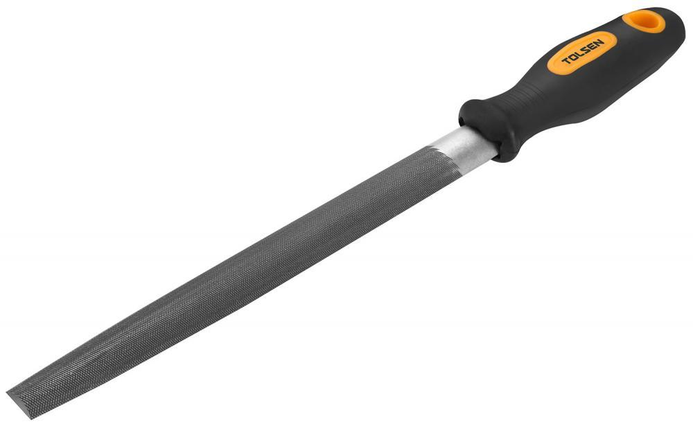 Напильник слесарный полукруглый с рукояткой 200 мм 8"  TOLSEN