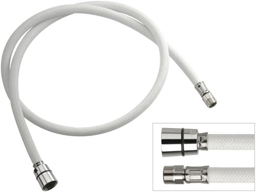 Шланг для кухонной вытяжной лейки L=1.2 м (белый) 332NB 15 12 REMER